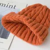 BeanieSkull Caps Snoep Kleuren Gebreide Hoeden Voor Vrouwen Kpop Stijl Twist Wollen Muts Herfst En Winter Vrouwelijke Cap Warm Houden 231027