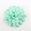 Dekorative Blumen, 10 Stück, 10,5 cm, 4,2 Zoll, Satin-Chiffon, für DIY Haarschmuck, Stoff-Blumenstrauß, Hochzeitsdekoration, Kopfwickel, Stirnband