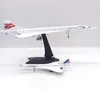 Modèle moulé sous pression 1 200 modèle d'avion Concorde Air France avion de passagers supersonique affichage statique 30 cm en métal moulé sous pression modèle jouets pour garçon 231026