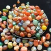 Dekorativa figurer 1,5 cm Natural Crystal Agate Quartz Ore Minerals 500g/ 1.1lb Colorful Five Flower Stone Buddha Bowl Bonsai Fish Tank