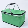 Portable Picnic Lunch Bag Ice Cooler Box Storage Travel Basket Cooler Cool Hamper Shopping Basket Bag Box