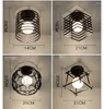 Światła sufitowe LED Patching Patch Ssanie Dome Light Montowane w dół ślad Aluminiowy Ultra-cienki okrąg