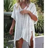 Damen-Badebekleidung, modischer BIKINI, gestrickter Strand-Cover-Up, Damen-Badeanzug, ausgehöhltes Kleid, Quasten-Tuniken, Badeanzüge, Cover-Ups, Strandmode