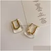 Hoop Huggie Mode Minimaliste Carré Boucle D'oreille Pour Femmes Filles Oreille Hie Rec Hoops Dangle Bijoux À La Mode Drop Livraison Je Dhgarden Ottve