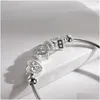 bangle sier chute woman heart for lady braceletsウェディングパーティージュエリーホリデーギフトデザイナーチャームドロップデリバリーユダヤ人dhgarden otzfb