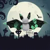 Gefüllte Plüschtiere AIXINI Nachtlicht Halloween Fledermaus Plüschtier Kawaii leuchtende gefüllte Aniaml Fledermaus Plüschpuppe Weiches Squishy Umarmungskissen KindergeschenkeL231027