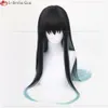 Catsuit Costumes Cosplay Black Gradient Green Tokitou Muichirou Anime Heat Resistant Synthetic Hair + Wig Cap