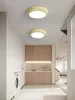 Ceiling Lights Modern LED Lamp For Restaurant Aisle Foyer Kitchen White Black Chrome Red Yellow Green Remote Control Decoration