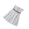 Skirts designer 23 Summer New Nanyou CE Tennis Triumphal Arch Metal Buckle Drawstring Elastic Design Bra Dress V98X