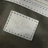 Designer Bagagem Bag Top Real Shot 50cm Duffle Bag Homens Senhoras Bolsa Carta Padrão Em Relevo Faded Denim Grande Capacidade Luxo Clássico Homens Saco de Viagem