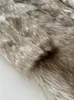 Toteme New Artificial Fur Coat Women's Long Plush Thickened Warm Coat