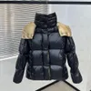 Mulheres puffer casaco de inverno parana parka casacos mulher moda curto puff jaquetas clássico quente com capuz para baixo jaqueta de alta qualidade outerwear XS-M