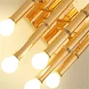 Wall Lamp Art Aisle Villa Classical Chinese Living Room Bedroom Study El Metal Bamboo Shape Sconce Led Lighting Fixture