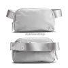 Midjepåsar totes Lulu Bag Upgrade Belt Bag Sport Crossbody Soulder Fanny Pack Portable Midjepåsar Plånboken 2023Stylisheendibags