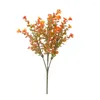 Decorative Flowers Long-lasting Artificial Plants Exquisite Simulated Plant Collection Realistic For Home Indoor