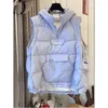 Gilets pour femmes Deeptown coréen Dongdaemun 2023 Winder Gilet rembourré Femmes Veste sans manches Old Money Style Capuche Zip-up Down Y2K Vintage Top