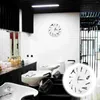 Wall Clocks Barber Shop Clock Decorative Hairdresser Electronic