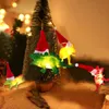 クリスマスの装飾2m 10 ledクリスマス恐竜弦ライトクリスマスツリー装飾家のためのメリークリスマス装飾ハッピー年2024 231027
