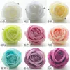 Fleurs décoratives 10 pièces/lot 10.5cm Roses artificielles tête de fleur pour mariage fête d'anniversaire maison jardin décoration bricolage mur baisers boules