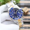 AAA Top Quality Rolaxs 2023 Watch 1 1 Classic Men's Watch Ceramic Bezel Automatisk rörelse Mekanisk Watch Sapphire Life Waterproof Designer Watch Reloj Submarinerare