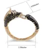 Bangle Arrivals Dieren Zebra Bangle Cuff armbanden Verguld Statement Modieus Dames Bangle armband voor Bruiloft / Feest / Schoolfeest 231027