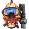 Shisha Smoke Shop Gasmasken-Bong mit Acryl-Shisha, bunte Pfeife, ausgefallene Party