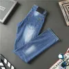 Lüks kot tasarımcı erkek pantolon mavi boyut 28-40 gündelik yaz ince pantolon tasarım haki ızgara gri pantolon son liste pamuk fash273a