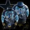 Męskie bluzy bluzy jesienne nowe Halloween American Football D Fun Hoodie Men's and Women's Fashion Hasual Harajuku Hoajuku Pullover Unisex Sports Set L231027