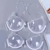 Neu Sexy Frauen 3/4 Tasse Transparent Klar Push-Up Bh Ultra-dünnen Riemen Unsichtbare Bhs Unterwäsche m992707