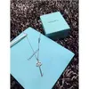 Ism Classics Sier bijoux créateur de mode femmes clé collier cadeau pour copines