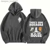 Men's Hoodies Sweatshirts There's Some Horrors In This House Hoodies Man Woman Halloween Pumpkin Ghost Sweatshirts Gift Tops L231027