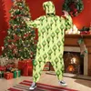 Men's Pants Male Jumpsuit Hooded Christmas For Adult Men Costume Sleep Lounge Sleepwear One Piece Pyjamas Navidad Costumes