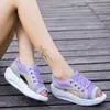 Sandals 2023 Summer Fish Mouth Thick Sole Elevated Shake Shoes Casual Loose Cake Women's Fashion Sports