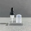 2oz 60ml matte black foam pump dispenser bottle for eyelash shampoo