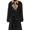 Bur Berry Designer Luxury Womens Trench Coats Body Letter Bur Brin