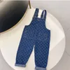 Ensembles de vêtements pour enfants fille garçon veste en jean vêtements d'extérieur haut jean manteau mode classique salopette shorts bébé pantalon veste 4 styles costumes pour enfants 100 cm-150 cm A03