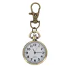 Pocket Watches Watch Student Gifts Hanging Nurses Women Key Chain Glass Miss Keyring Fob