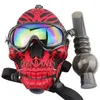 Shisha Smoke Shop Gasmasken-Bong mit Acryl-Shisha, bunte Pfeife, ausgefallene Party