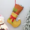 Décorations de Noël pour adultes, bas festifs, sacs cadeaux en tissu personnalisés pour cadeaux de vacances en famille, pour enfants