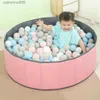 Baby Rail Play Ball Pool Pieghevole doppio strato Multiuso in tessuto Oxford Facile da riporre Box per bambini per interni Uso internoL231027