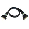 SF-063 50CM MCIO 74PIN MANA till SFF-8654 74PIN MANET EXTENSION CABLE PCI-E 5.0 Mini Cool Edge IO MCIO Cable