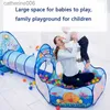 Baby Rail Portable Playpen for Children Ball Pool Baby Park Children's Tent Playpen Tunnel Balls for Dry Pool Ball Pit Baby PlaygroundL231028