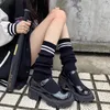 Women Socks Lolita Japanese Gothic Long Women's Leggings Gaiters Knee Goth Winter Sock Sticks Muffs Ankel Warmer