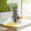 Inne imprezy imprezowe Drzewo drzewa świąteczne drzewa impreza dostarcza mini scena dekoracje sosny sosny flocked ozdobne dekoracje śnieżne małe tabletop 231027