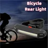 Feux de vélo feux de vélo LED charge nuit feux arrière d'équitation extérieur lumineux vtt route vélo feux arrière d'avertissement 231027