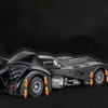 Diecast Model 1 24 Batmobile Bat 1989 Alloy Car Toy Dicasts Metal Casting Sound and Light Pull Back Toys for Children Vehicle 231027