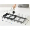 Kitchen Storage Organizer And Container Box Bowls Dishes Tray Space Aluminum Dripping Bowl Rack