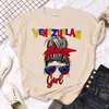 Women's T Shirts Venezuela T-shirts Women Summer Girl Graphic Manga Streetwear Clothes