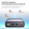 PD 130W Power Bank Fast Charger Laptop Charger Fast Actor for iPhone Xiaomi Samsung Oppo Packt Backup Backup Backup