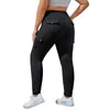 Kvinnors leggings yoga grundläggande breda midjeband solid flare ben byxor kvinnor aktiva bottnar sport fitness kompression